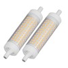 2Pcs R7S LED Light Bulb 118mm Dimmable 15W 154 LEDs