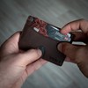 AKIELO Kartenetui mit RFID Schutz und Geschenkbox – Minimalistisch Herren