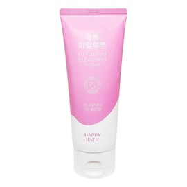 Happy Bath 해피바스 히알루론 클렌징 폼 촉촉 200g x 1개 Happy Bath Hyaluron Moisturizing Cleansing Foam 200g x 1