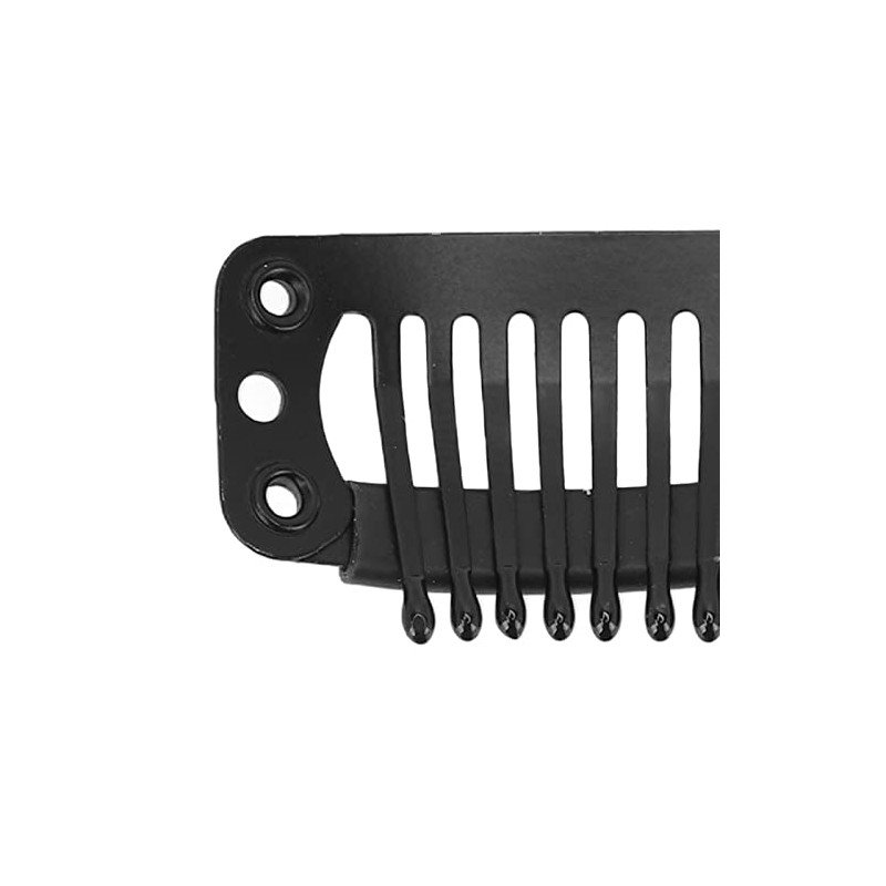 Clips de Peine de Acero Inoxidable Fijación Peluca 40 Piezas