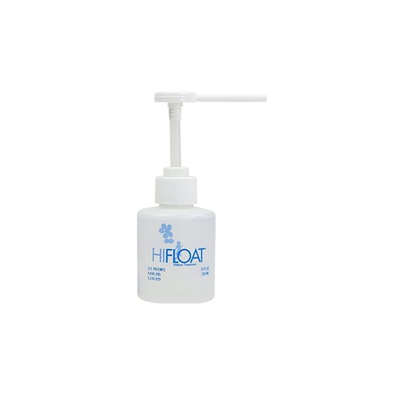 LA Balloons 001116 Hi-Float Solution, 5 oz, Transparent