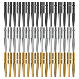 48pcs Cribbage Board Pegs, Metal Cribbage Pegs Fit 1/8 Hole Cribbage Board Pins Peg Board Game Accessories for Friends and Family (3 Colors)
