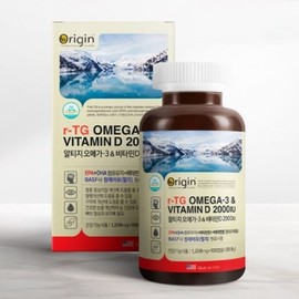 HEALTHYHABITS Origin Altige Omega 3 and Vitamin D 2000IU