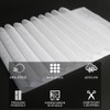 Kispog Mesh Silicone Dehydrator Sheets, 15.5x15.5 in 10 Pcs/Sets for