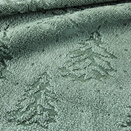 SKL Home Fall/Winter/Christmas Wispy Trees Hand Towel 2pc Set for Bath/Kitchen/Bar & Gift, Sage