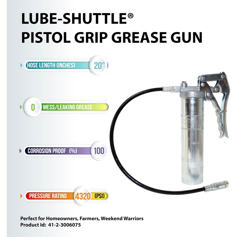 Lube-Shuttle® Lawnmower Greasing Kit