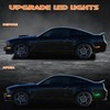 AreLokpri Side Marker Lights LED Compatible With 2005-2009 Ford Mustang,