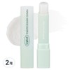 Lip Leaf Sugar Scrub Leave-On Balm, Bare, 3.2g, 2 pcs / 립리프 슈가 스크럽 리브온 밤, 베어, 3.2g, 2개