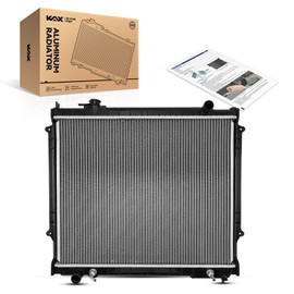KAX CU1774 Engine Radiator Replacement, Compatible with 1995-1998 2000-2004 Tacoma, 1999 Tacoma 2.4L, 1999 Tacoma 2.7L, 1999 Tacoma 3.4L