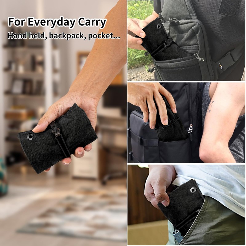 Pocket Knife Display Bag,6 Slots with Pocket Knives, Folding Small