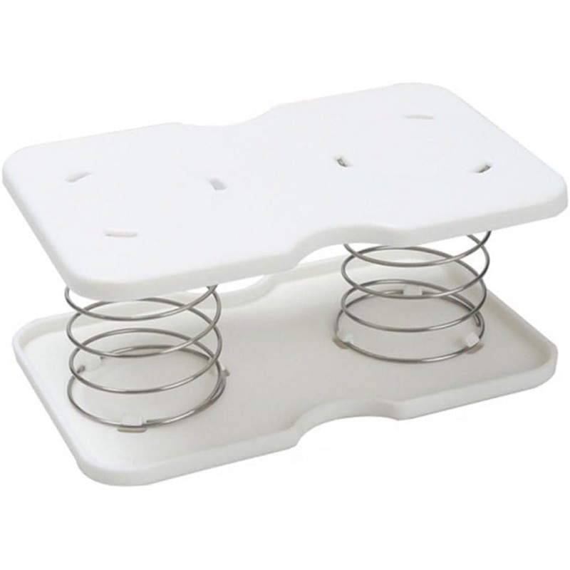 White Tissue Dispenser Tissue Box Spring Support-Spring Loaded Lifting Spring