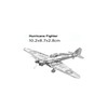 Metal Zone Hawker Hurricane Fighter 3D Jigsaw Puzzle Metal Fighter
