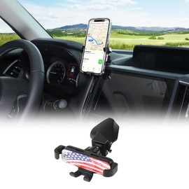 Car Phone Mount Fit for Subaru Forester 2019-2024/XV 2018-2021, Center Console Air Outlet Cell Phone Holder, Handsfree Air Vent Phone Stand, Telescopic Arm Holder (Red)