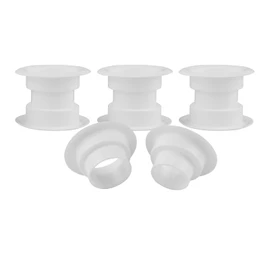 55mm White ABS Plastic Door Vent