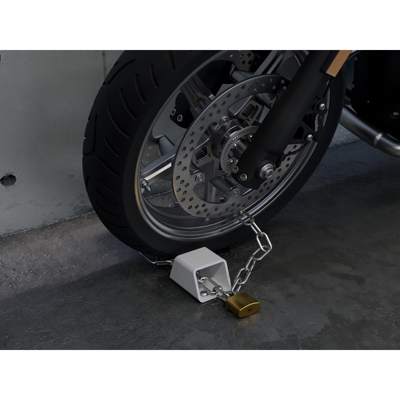 ZAMURANO. Ground anchor bicycle, wall anchor, bicycle lock, motorcycle anti-theft