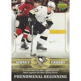 2005-06 Upper Deck Phenomenal Beginning #2 Sidney Crosby Rookie Card RC Hockey Card