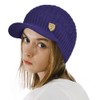 FORDALLIO - Gorro de béisbol con visera de invierno con