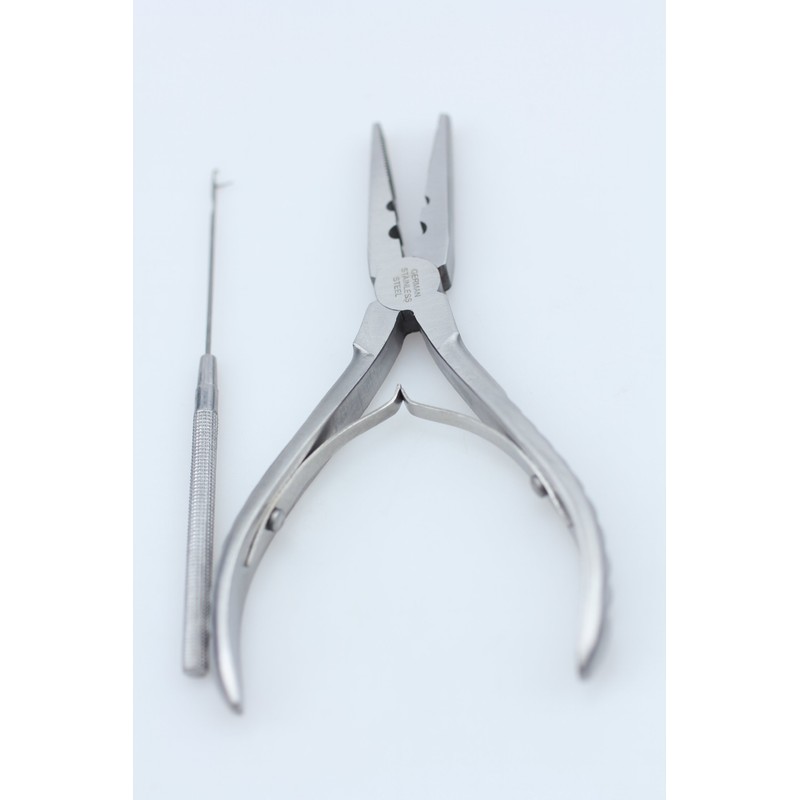 Attach Remover Pliers Clamp Tool for Micro Ring Link Tube