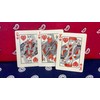 Gold Plated Bicycle Bandana (Red) Playing Cards