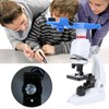 Children Monocular Microscope 1200X Magnification Science Kits Educational Accessory L