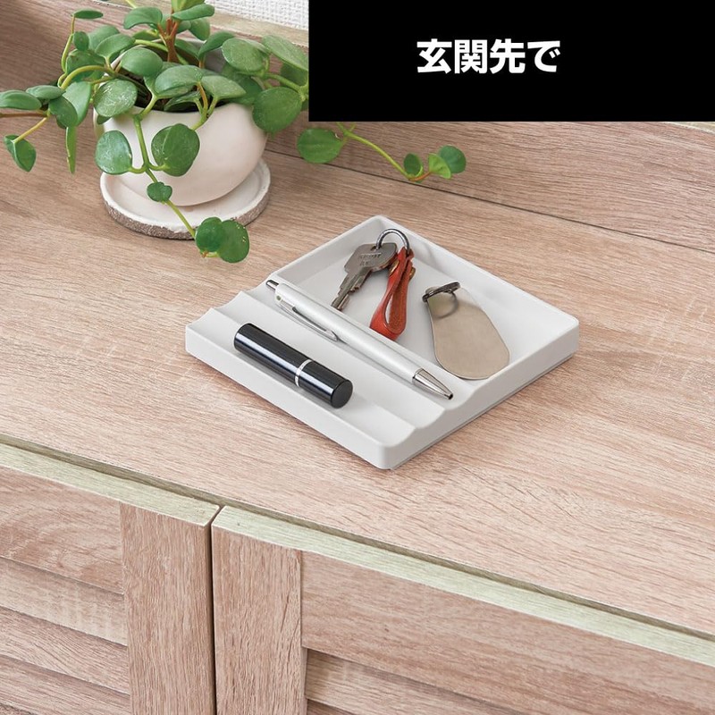 King Jim STA021-DG Desk Tray Stada Pen Tray Dark Gray
