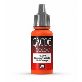 Vallejo Game Color 17ml Arylic Paint - Hot Orange