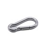 Stainless steel carabiner snap spring hook A4 316 marine grade