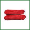 Motoforti 12cmx4cm Car Exterior Reflector Decal Reflective Sticker Red 2pcs