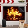 Magnetic Fireplace Draft Cover, Fireplace Blocker Blanket Stops Heat Loss,