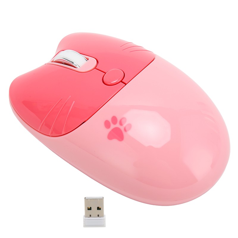 Wireless Mouse BT5.1 Or 2.4GHz Silent Click Adjustable DPI Auto