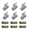 6Pcs Universal Cabinet Cupboard Hinge LED Light for Modern Kitchen