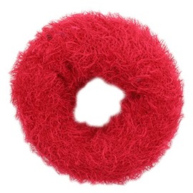 Rjm Ladies Shaggy Magic Snood Scarf GL291 (Raspberry Pink)