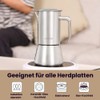 wedrink Espresso Maker with Ergonomic Handle, 6 Cups Mocha Pot
