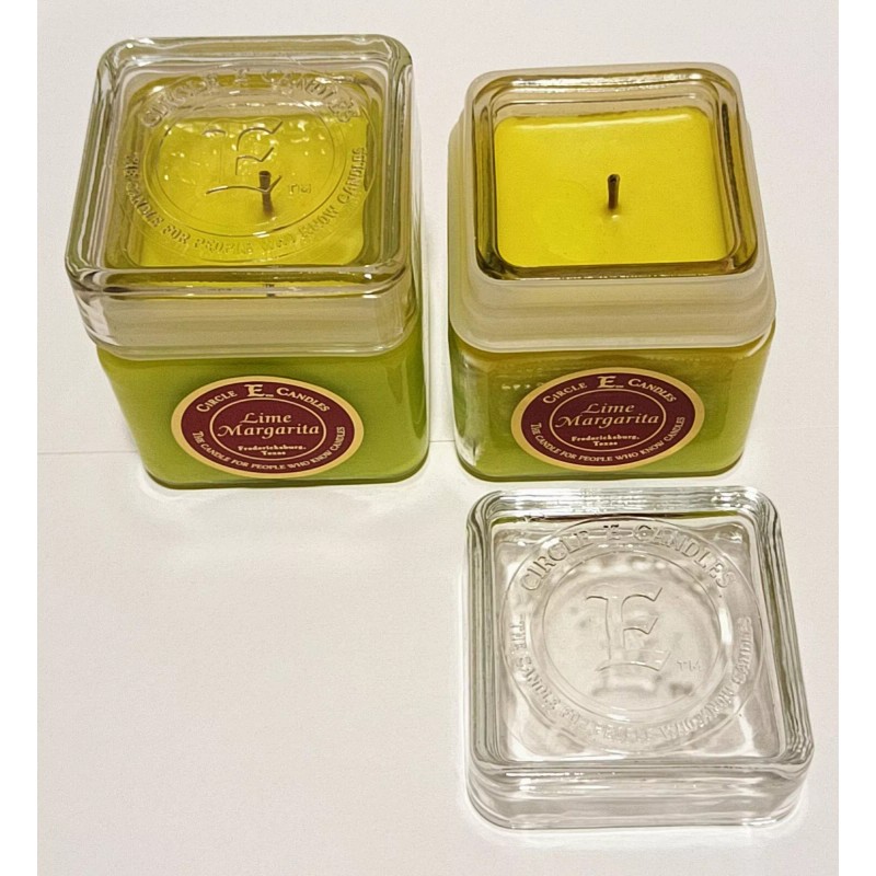 Circle E Candles 2pc Circle E 12oz Lime Margarita Candles