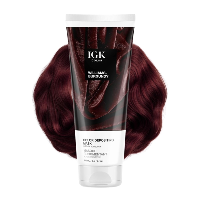 IGK Máscara Depositadora de Color - Williams Burgundy