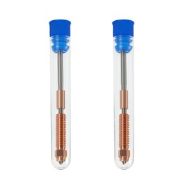 2PCS 0.2mm K1C 3D Printer Nozzle, Quick-Swap, Titanium Alloy Heat Break, Copper Alloy for Ender-3 V3, K1 Max, and Other 3D Printers