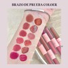 Tinte Labial Líquido de Alto Brillo Efecto Espejo y Fácil