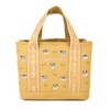 Kusguru Japan MU Tote Bag with Cat Round Lid, Small