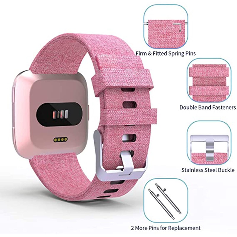 Lamshaw Compatible for Embr Wave 2 Band, Breathable Nylon Woven