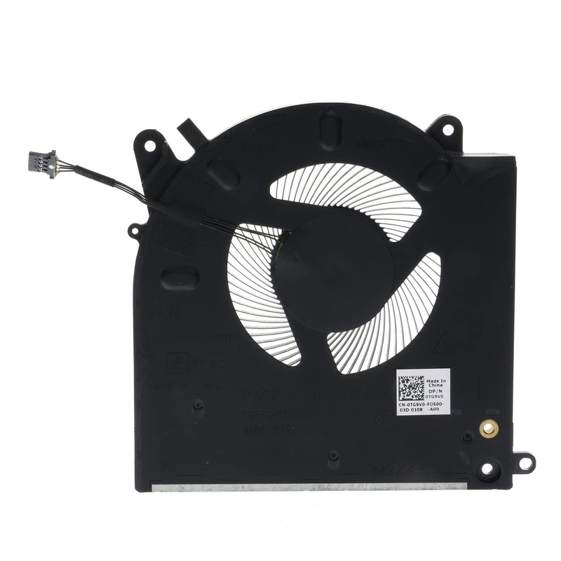 TRADOCK CPU & GPU Fan for Dell Alienware M15 R3