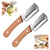 Cortador de verduras multifuncional 2 en 1 – madera y