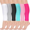 6 Pairs Calf Compression Sleeve Women Footless Compression Stockings Elastic