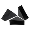 uxcell 8Pcs Plastic Corner Protectors 28x82mm Right Angle Shape Glass