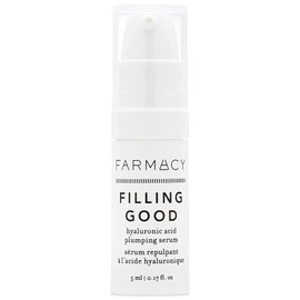 Farmacy Filling Good Hyaluronic Acid Serum for Face - Anti Aging Skin Care + Hydrating Face Serum - Plumps, Smoothes & Helps to Visibly Improve Skin Firmness for a Youthful Complexion (5ml)