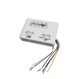 Gihdfer 7330G3351 White Thermostat Single Stage Heat Cool Control Compatible with RV Air Conditioners Mach Series and Roughneck Series,Touch Screen Control