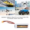7.4V 2700mAh 2s 25C LiPo Battery Lightweight Long Lasting Use