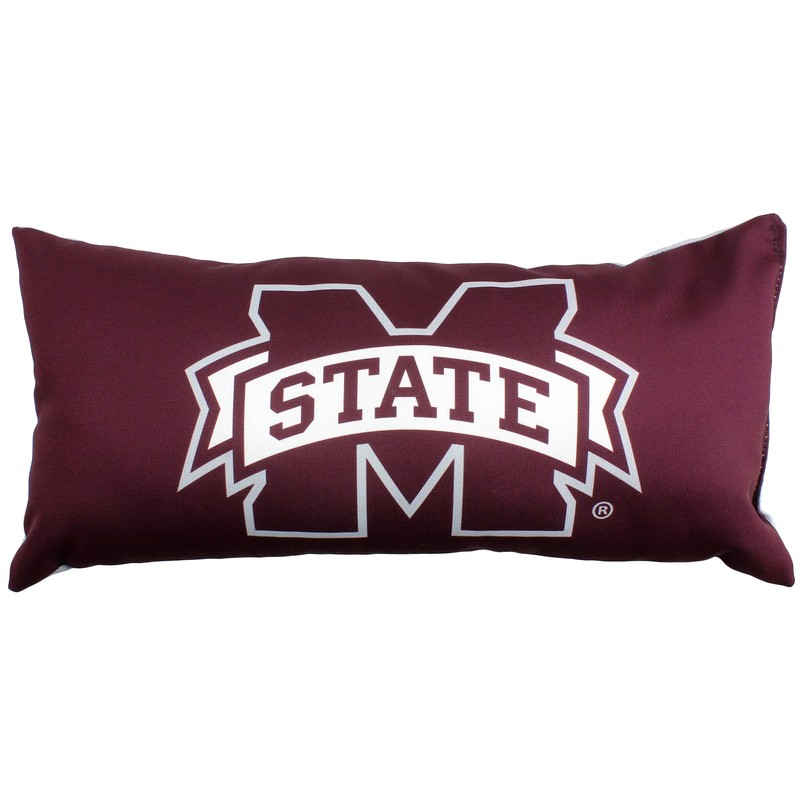 College Covers Solid Color Bolster Travel Pillow, 1 Count (Pack