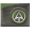 DC Green Arrow Oliver Queen Archer Suit Metal Badge Wallet