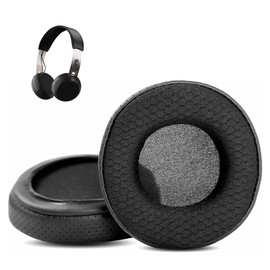 XRHTONG Breathable Ear Pads Replacement Compatible with Skullcandy Grind Bluetooth Wireless On-Ear Headphones Ear Cushions (Perforated Protein Leather/Memory Foam)
