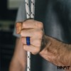 Rinfit Silicone Rings for Men 9mm Wide, 2mm Thick -